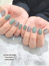 プライベート ネイルサロン マーマ(murmur)/レオパードネイル