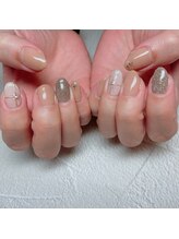 ラナンキュラス(Ranunculus)/オフィスネイル～キラリ