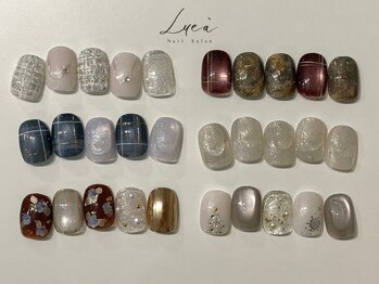 リュア(Luea)の写真/シンプル、だけど華やかに。そんなわがままが叶うサロン【サンプルニュアンス￥9900】