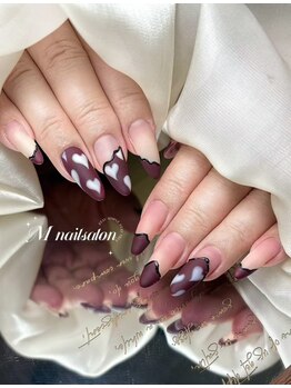 Mネイルの写真/《流行の最新パーツを海外から直輸入》長さだし・持ち込みＯＫ◎モチの良さもSNS映えも抜群!!学割U24あり