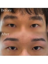 神戸のまゆげ屋さん 摂津本山 岡本店/【メンズ眉】眉毛WAX＋間引き