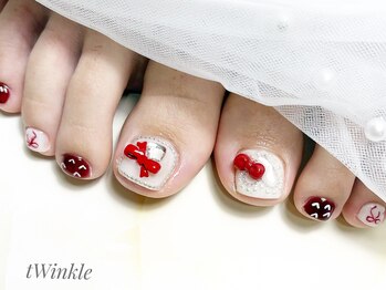 トゥインクル ネイル 近鉄長瀬(tWinkle Nail)/フットネイル