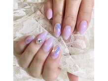 エクステ ネイル アイラッシュ サルサ グレイス 千葉店(SALSA GRACE)/オーロラハンドデザイン