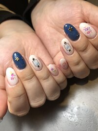 ～流れ星ネイル～