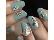 ネイルサロン オートクチュール 北浜店(Nail Salon Haute Couture)/スターライトシェルネイル♪