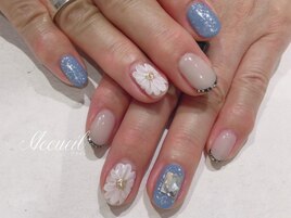 フラワーネイル