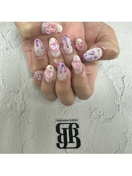 ネイルサロンレイアス(RAYAS)/チークネイル