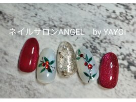 クリスマスネイル【赤】