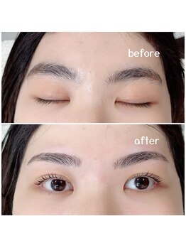 ウィンジュリー(Winjury)/アイブロウ×まつげパーマ