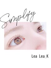 レアレアケー(Lea Lea_K)/無添加まつ毛パーマ