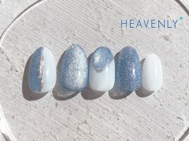 夏 ニュアンスネイル パラジェル