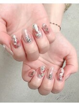 クリーム(Nail Atelier CREAM)/【season'sニュアンス定額】6月