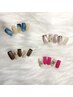 【KIE担当デザインHANDネイル】￥6600/7700～