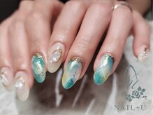 ネイルプラスユウ(NAIL+U)/天然石風