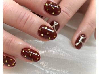 エクラ(eclat)/ボルドー×星ホロ