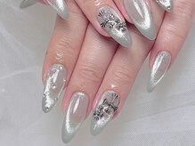 クイーンズネイルサロン(Queen's nail salon)/マグネットフレンチネイル
