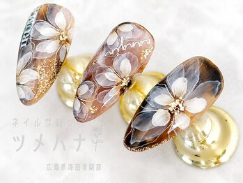 ツメハナの写真/【希少なフラワーアート】手描きアートが魅力！リピート率No1.
唯一無二のフラワーアートの世界へ♪