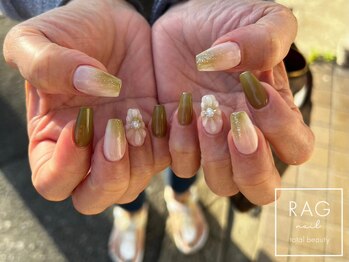 ラグ ネイル(RAG nail)/ぷくぷくネイル