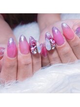 ネイルズビー 国府店(Nail's be)/ラメグラデーション
