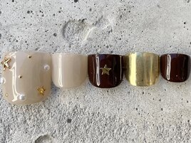 カジュアルパール星FOOT ¥10000