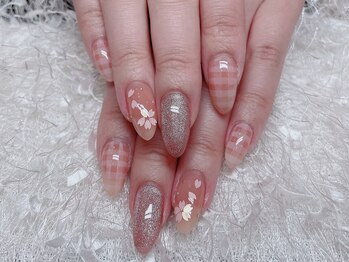 レアネイル 新宿(le'a nail)/桜ネイル
