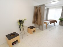 アンスール(Un seul)の雰囲気（よもぎ蒸しはペア蒸しもできます。お友達、親子でいかがですか。）
