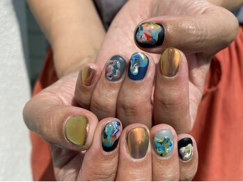 カーティシーネイルズ(curtisii NAILS)/絵本の世界感をネイルに