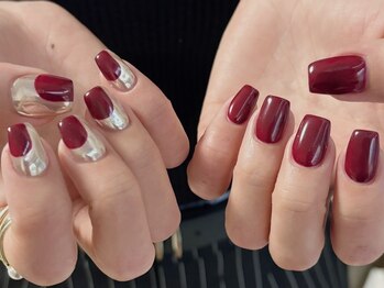 ダイガクドオリ美容室 ネイル(NAIL)の写真/【アート4本コース¥7150】初めて～ずっとネイルを続けたい方まで！おしゃカワ×ケアができる実力派サロン★