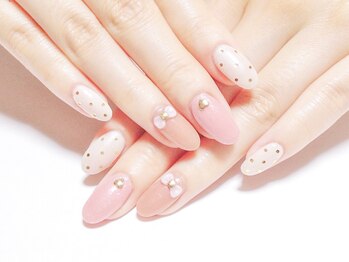 ネイルコレクション ベビーピンク(Baby Pink)の写真/オフィスやイベント等シーン別に選べるジェル定額ネイルはキュートからゴージャス迄200種以上ご用意♪