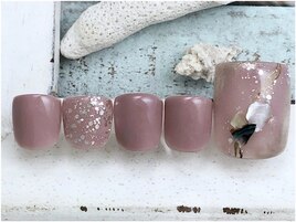 かこみミラーフットネイル