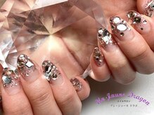 アン ジョーヌドラゴ/【自爪ネイル】ストーンネイル