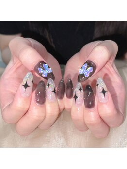 クイーンズビューティーサロン 新宿本店(Queen's beauty salon)/ チップ長さ出し10本+定額コース