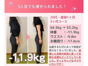 代々木八幡なごみ整骨 整体院/20代ダイエット（痩身美容整体）