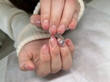 サラ 金山店(Sara)/先端ラメのグラデーション