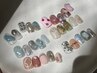 【持ち込みデザイン◎】トレンドも個性も自由♪こだわりアートコース¥8,900～