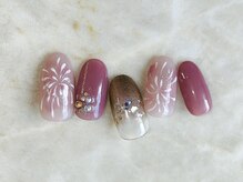シード(Seed)/花火ネイル11000円/大人上品夏