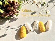ネイルサロン フェリーチェ(felice)/【定額ネイル】¥7980