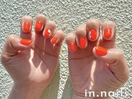 オレンジネイル