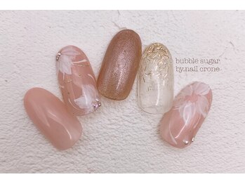 バブル シュガー バイ ネイルクローネ(bublle sugar by.nail crone)/さくらネイル