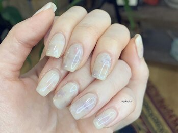 サニエプラス(Sagnier+)の写真/シーンを選ばない爪を綺麗に魅せる大人上品ネイル♪【90minコース/6本アート/3-4本アートコース】