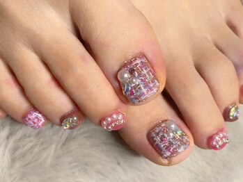 ミスティーズネイル(Misty's Nail)/冬のフットネイル