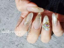 ネイルアンドリラクゼーション マーブル(MARBLE)/つけ放題￥7,700