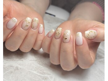 モンルポ 大阪梅田店(MonRepos)/押し花ネイル