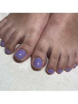 イロ(iro)/フットワンカラー♪パープル♪