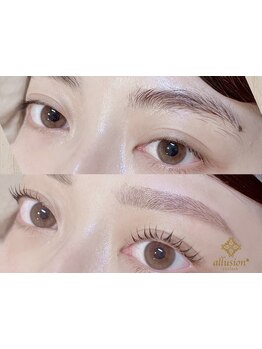 アイブロウメニューがあるサロン