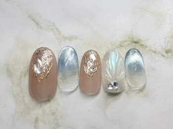 アルク バイ ネオリーブ 荻窪店(arc by neolive)/定額/シンプルマーメイドネイル