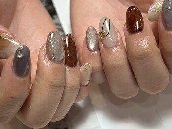 デューネイルスタジオ(dew nail studio)/秋ニュアンス