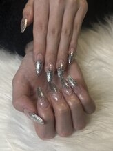 リノリー 仙台店(rinory)/長さ出しラメグラデーション