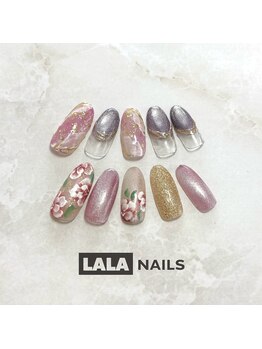 ララネイルズ(LALA NAILS)/[NEW] 定額アートコース ¥6,899