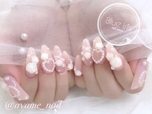 Nail salon Blue iris【ブルーアイリス】長さだし/持ち込み/フィルイン/ワンホン/フィルイン/持ち込み/長さだし